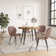 5 - Piece Solid Wood Top Dining Set