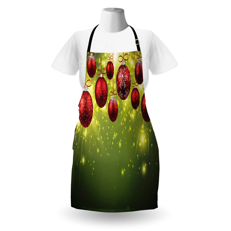 Christmas No Pattern Bib Apron