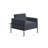 Arione 30.5" Wide Metal Frame Accent Chair-221788084