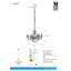 Roche 6 - Light Crystal Chandelier-49835032