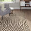 Pauline Rectangle 155 cm x 240 cm Chevron Hand Woven Area Rug
