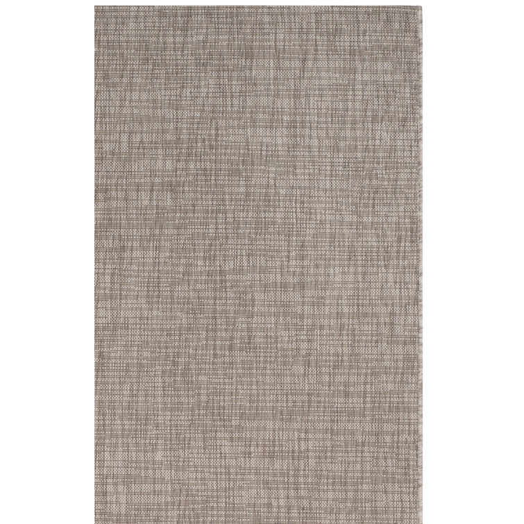 Arneshia Beige/Brown Indoor/Outdoor Area Rug