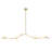 Mull 10 - Light Dimmable Modern Linear Chandelier-888870573