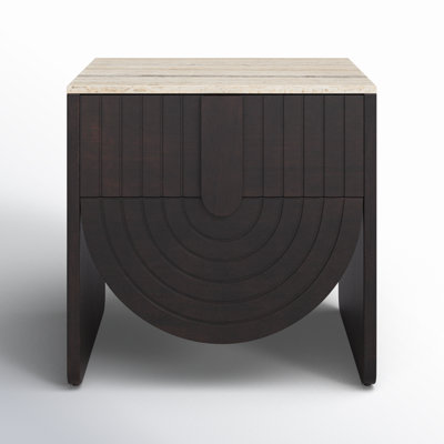 Berlin Novelty Acacia Nightstand