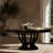 Dows 60"-76" Extendable Round Dining Table 