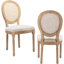 Chaise d'appoint rembourrée H 19,7 po Amando-1688678985-1613295720