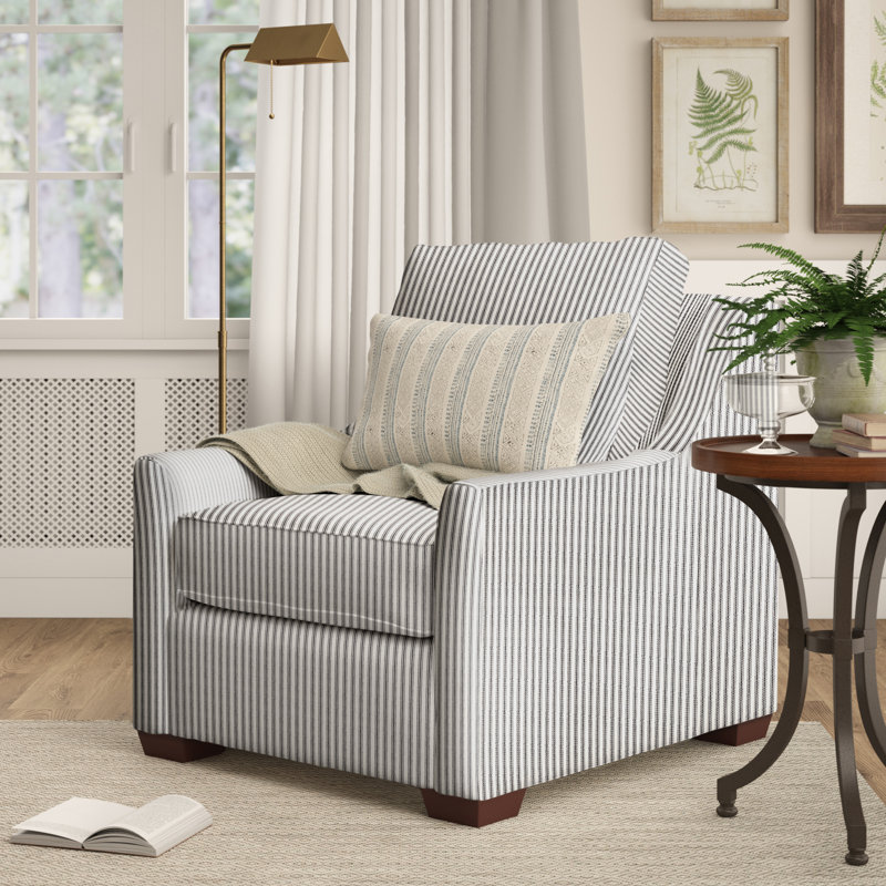 Gemi Upholstered Armchair, Cruise Adrift