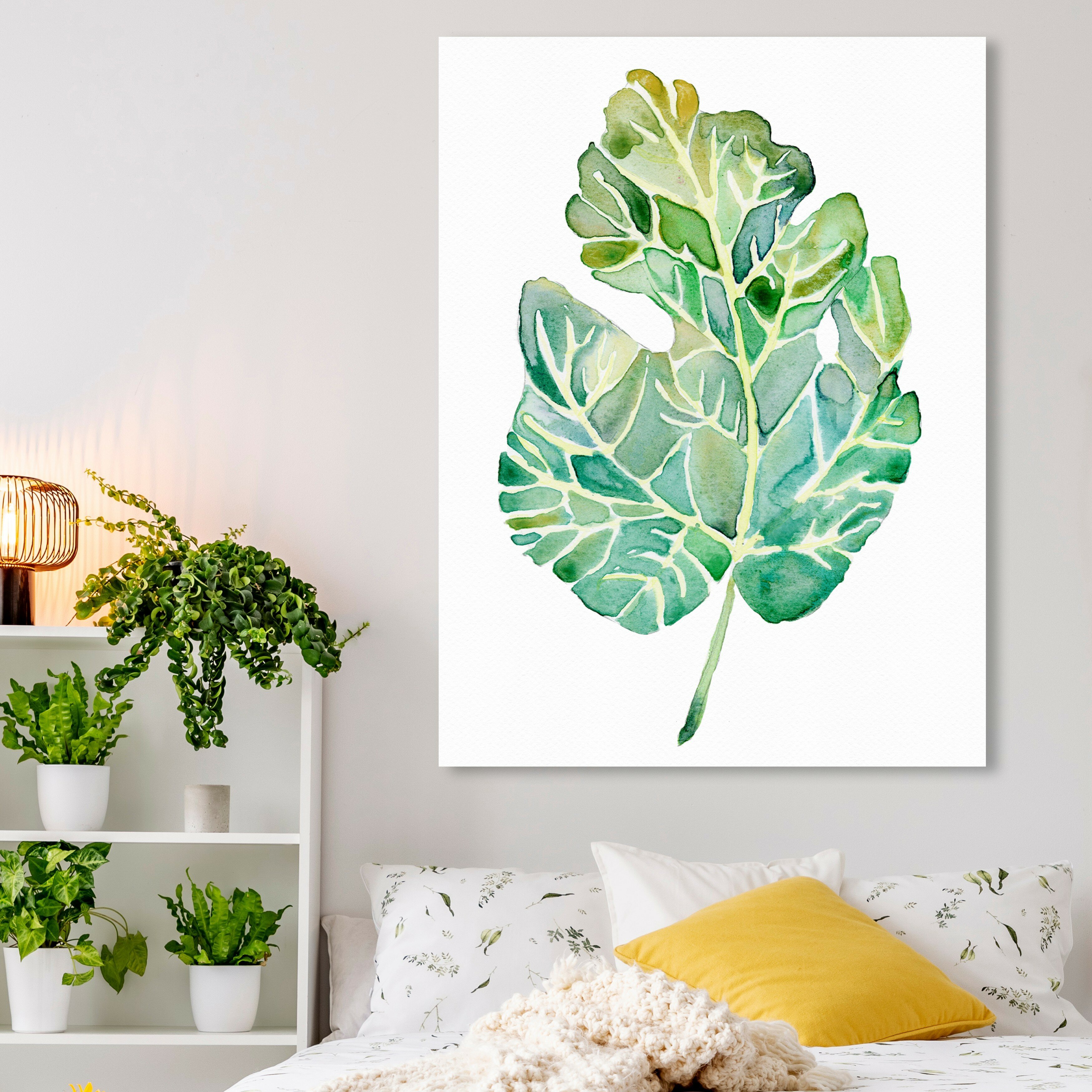 fig leaf painting