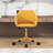 Swivel Accent Chairs with Metal Legs and Universal Wheels, Adjustable Height Office Chair-1642195746-1633166480