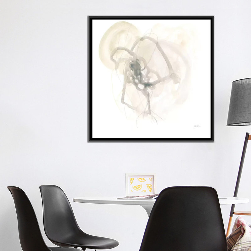 «Infinite Variable II», reproduction sur toile, H 26 po x l 26 po x P 1,5 po, Toile encadrée noire, Pas de tapis