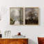 «Vintage Landscape XIX», 2 pièces sur papier-956793840-956793847