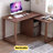 Nordic Style Solid Wood L-shaped Study & Computer Desk