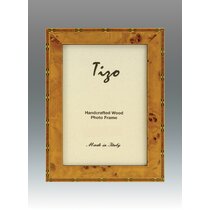 6x10 Frame Yellow Real Wood Picture Frame Width 1.25 inches, Interior Frame  Depth 0.5 inches