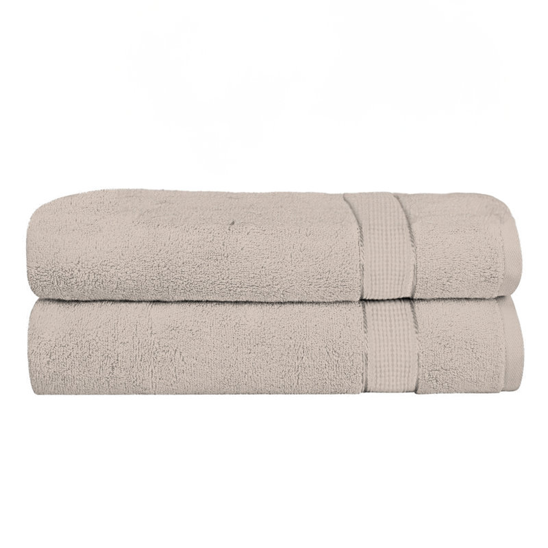 Beveard 100% Cotton Bath Towel, Beige