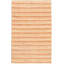 Tapis beige / orange en laine noué à la main