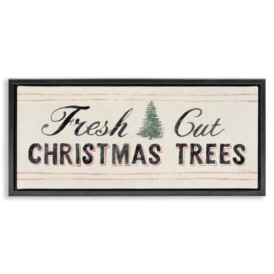 Arbres de Noël frais coupés rétro