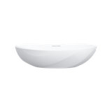 Seros 21" x 11" Oval Vessel Lavatory Sink