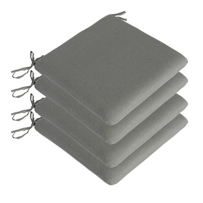 Coussins de chaise d'extérieur / d'intérieur 18,5 po x 18,5 po (ensemble de 4) - Conception résistante à l'eau