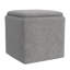 Repose-pieds avec rangement Homepop-1054319643