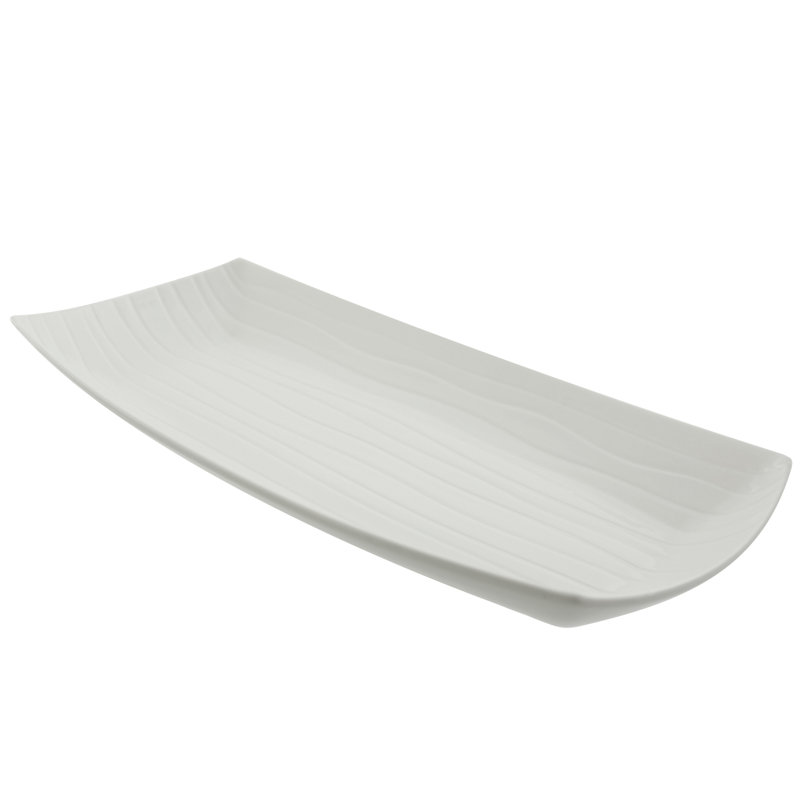 Ten Strawberry Street Whittier Embossed Platter