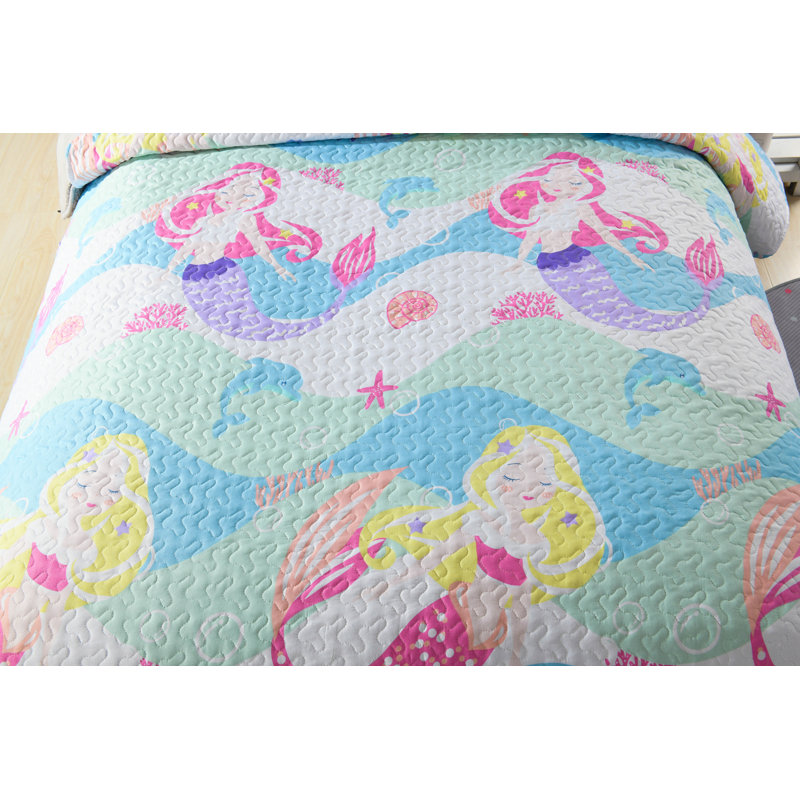 Polyester Animal Print Quilt, Twin