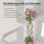 Stylish Aluminum Framed Mirror with Rounded Corner for Elegant Home Decor-512941706-513305233-513305236