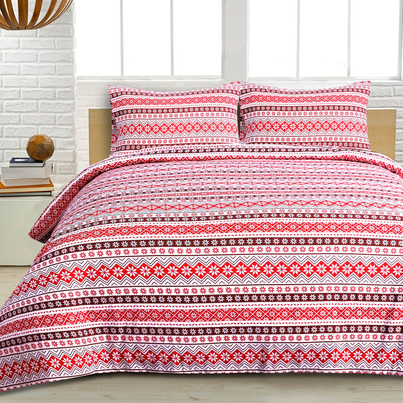 Ensemble de draps 100% flanelle Jamilla Colyt, Très grand californien