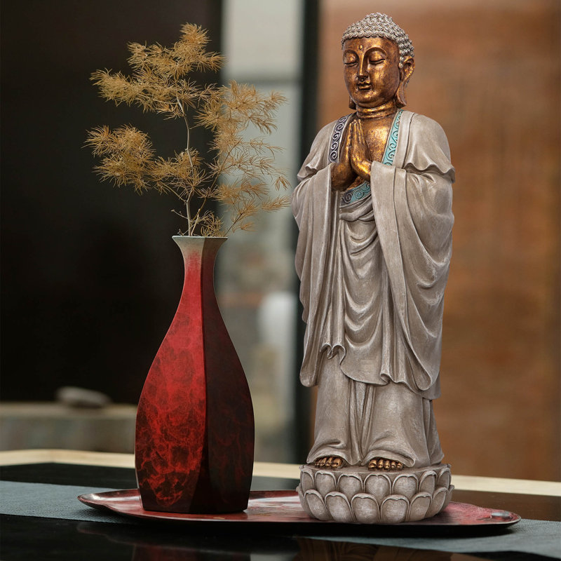 Statue asiatique bouddha bodh gaya