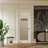 Bathroom Solid Manufactured Wood Glass Standard Door Without Hardware Kit-90614539