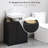 Pedestal Sink Storage Cabinet, Under Sink Cabinet, Bathroom Vanity Cabinet with U-Shape and Adjustable Internal Shelf-110447470