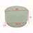 Nordic style coffee table with sturdy round base-947783625