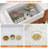 30" L X 20" W Farmhouse Kitchen Sink White Ceramic Workstation Sink Apron Front Single Bowl Sink-132627154
