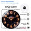 Horloge murale 12 po Glow