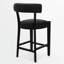 Tabouret de bar 26 po Mid-Century-406482716-408770089