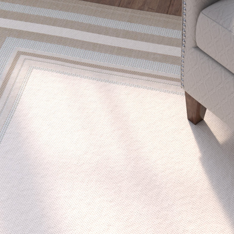 Tapis d'intérieur / extérieur de performance CLAUDIUS, Rectangle 6 pi 7 po x 9 pi 6 po