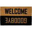 Tapis de porte antidérapant Welcome Goodbye 30 po x 18 po