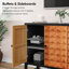 Buffet moderne avec espace de rangement