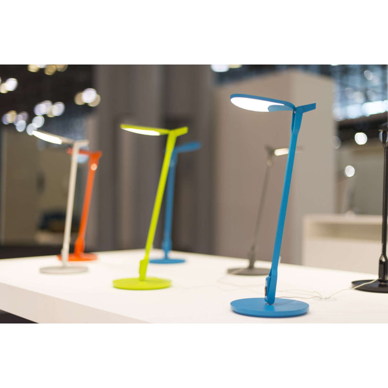 Splitty Metal USB Desk Lamp, Matte Pacific Blue