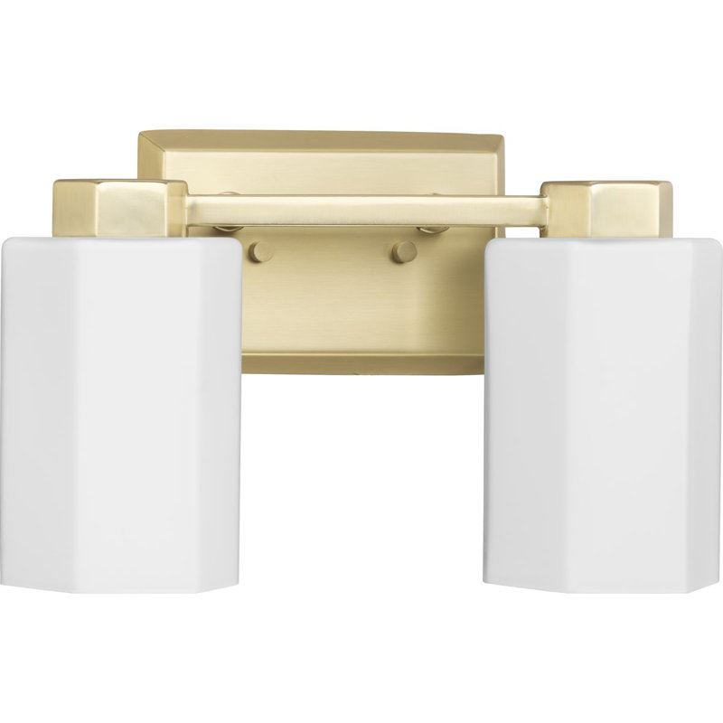 Estrada Dimmable Vanity Light, Brushed Gold, 2