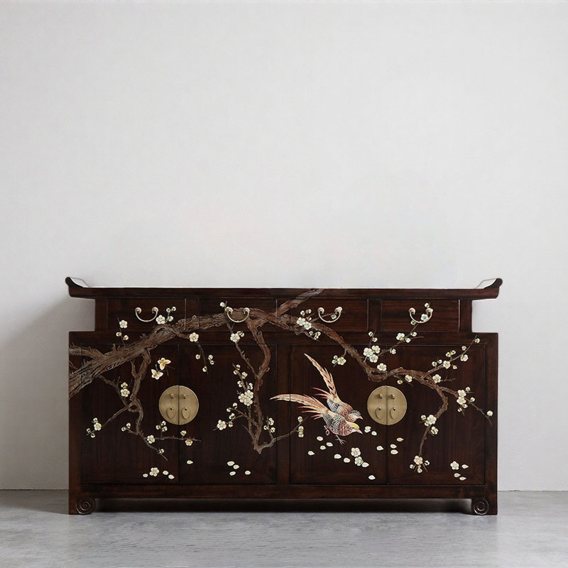 Creative Painted TV Cabinet