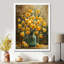 Jonquilles de ferme jaune dans un vase I - Décoration murale jonquilles-294896042-294896043
