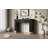 Mirod Modern Console Table With Vertical Ribbed Design