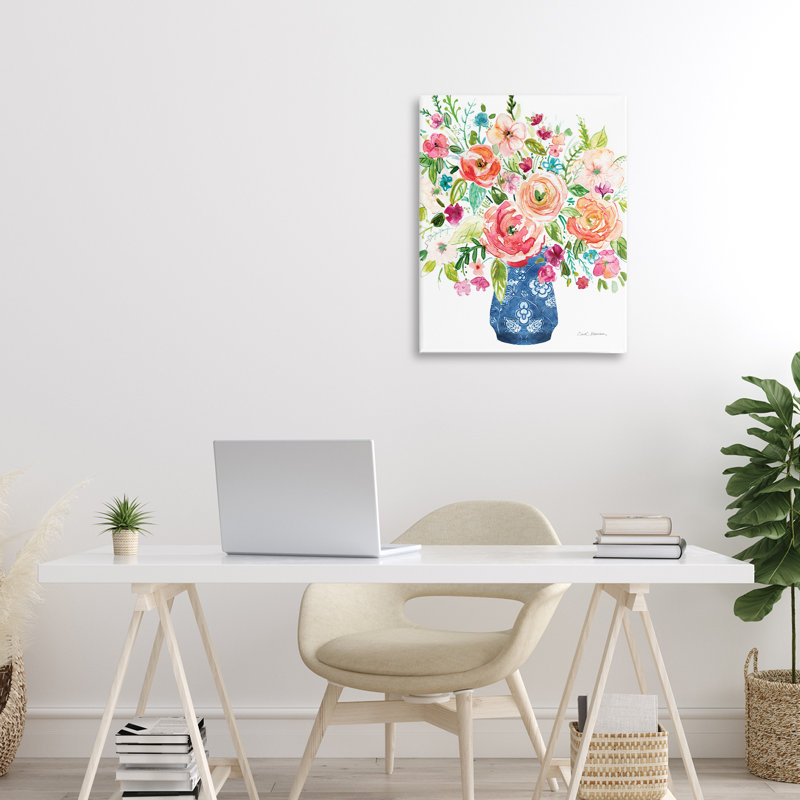«Sunny Chinoiserie», conception par Carol Robinson, H 20 po x l 16 po