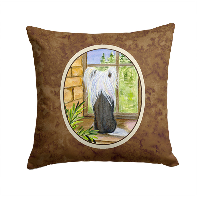 Coussin intérieur/extérieur à crête chinoise
