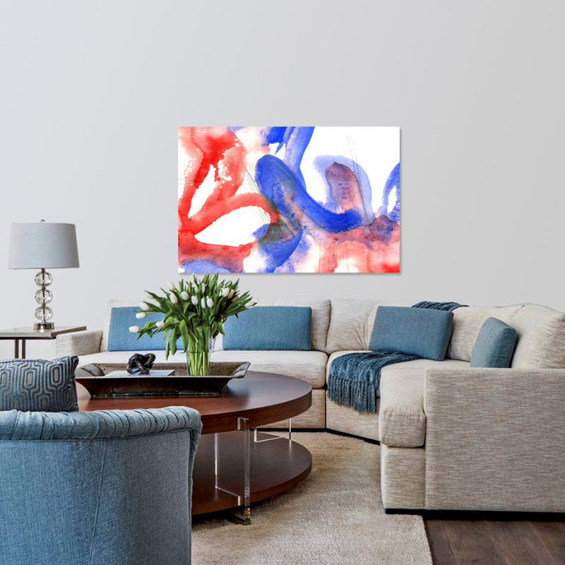 Amalgam Print, 40" H X 60" W x 1.5" D, Aluminum