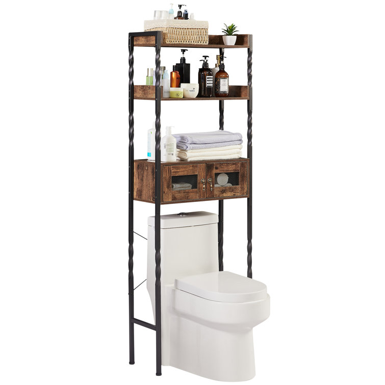 https://assets.wfcdn.com/im/22069740/resize-h755-w755%5Ecompr-r85/2279/227963475/Xiamara+Rustic+Brown+3+Shelf+Bathroom+Space+Saver+Over+The+Toilet+Storage+Cabinet+Freestanding+Rack.jpg