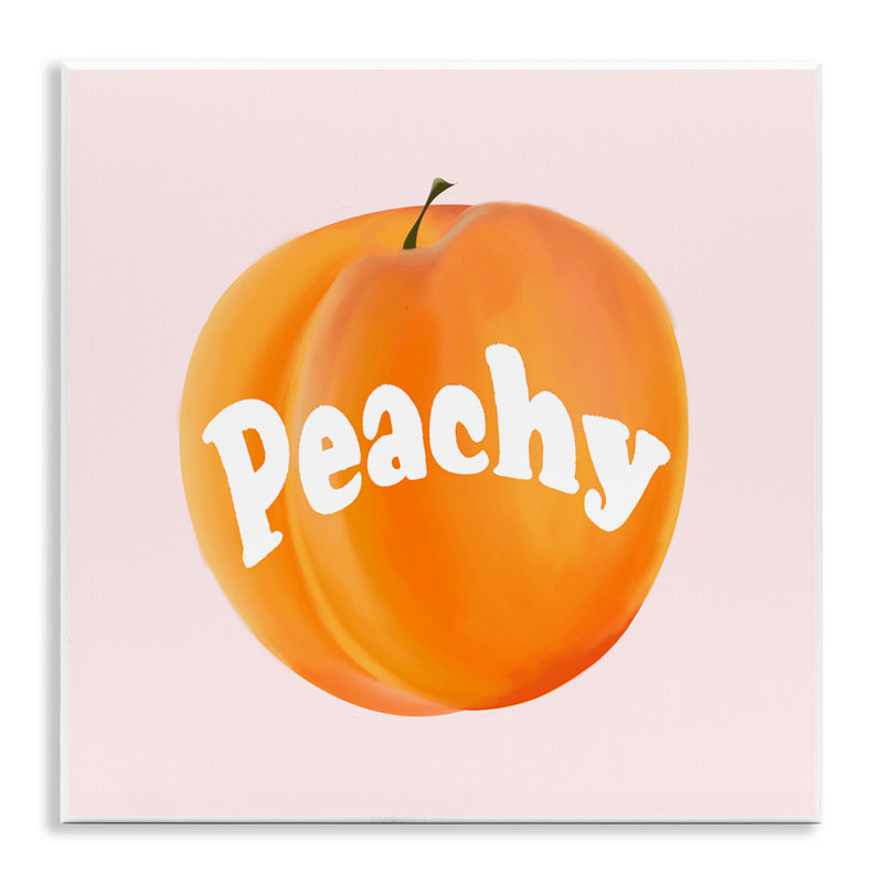 "Peachy Fruit", art mural par Ashley Singleton
