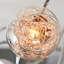 Lacey Glass Semi Flush Mount