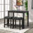 Ereka Button Tufted Counter Height Saddle Stool-1717196491-1717196490