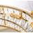 Gibe 8 - Light Dimmable Globe Chandelier